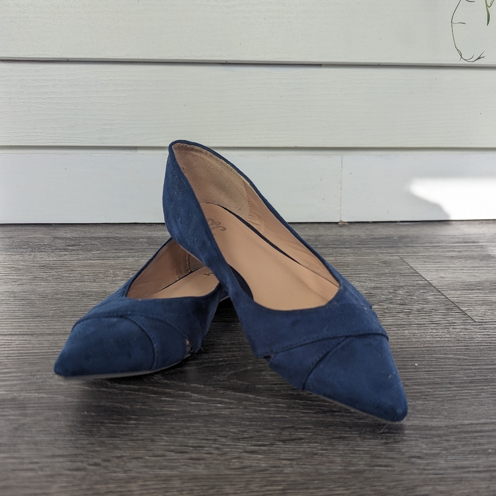 Navy Business Flats